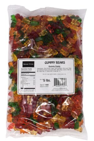 Kervan Gummy Bears 5lb Bag Bulk